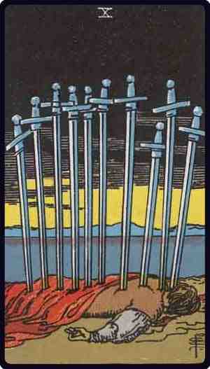 Ten of Swords